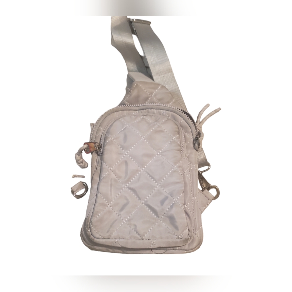 Urban Expressions Quilted Nylon Sling Backpack, Sling Purse, Bag